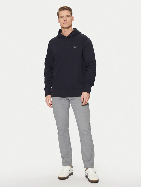 Gant Gant Pulóver Original Shield 2014016 Sötétkék Regular Fit