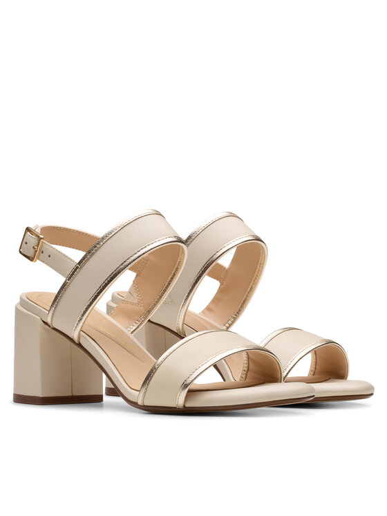 Clarks Clarks Sandály Ezoria Sling 26181301 Béžová