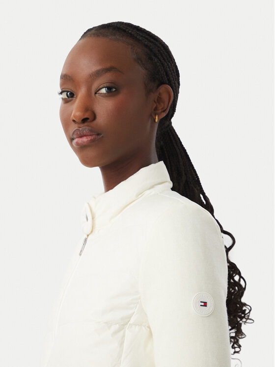 Tommy Hilfiger Tommy Hilfiger Преходно яке WW0WW51095 Кремав Regular Fit