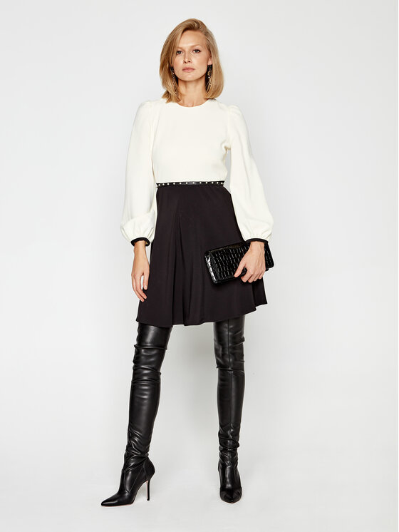 TWINSET TWINSET Rochie cocktail 202TT2337 Bej Regular Fit