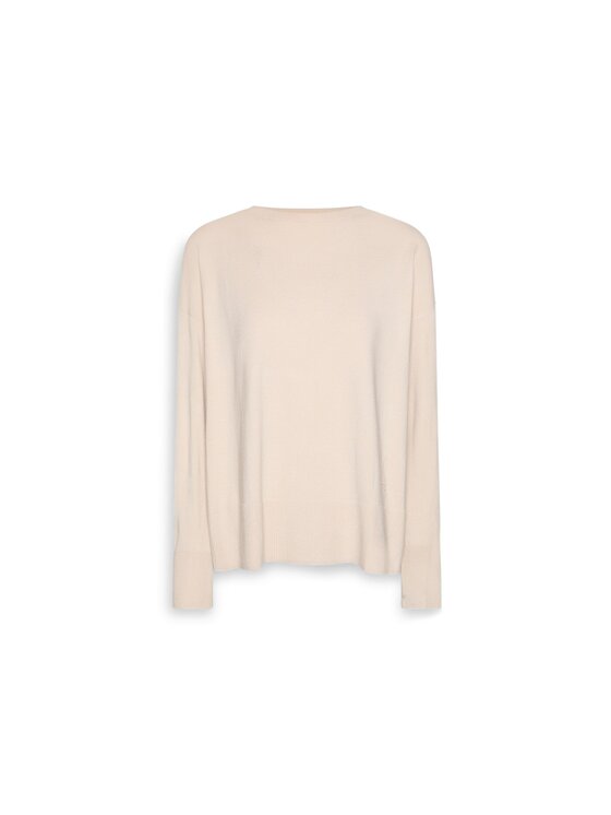 Elena Mirò Elena Mirò Sweter M035Z000796N002 Kremowy Over Fit