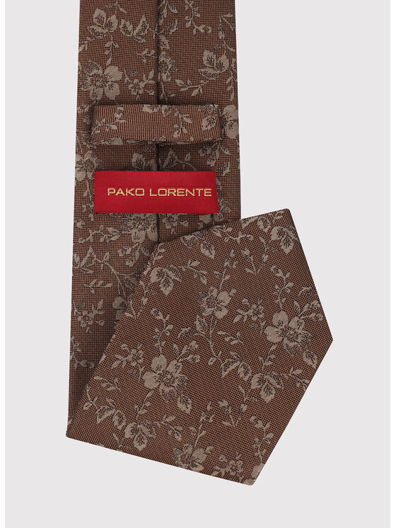 Pako Lorente Pako Lorente Krawat P26WP-KX-007 Brązowy