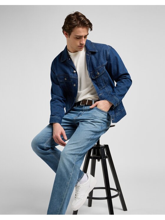 Lee Lee Jeans 112372637 Blu Loose Fit