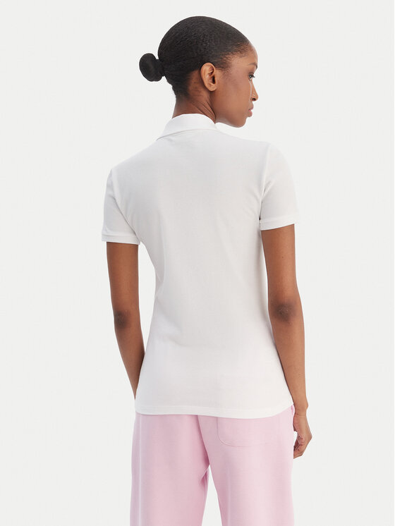 Lacoste Lacoste Поло PF5462 Білий Slim Fit