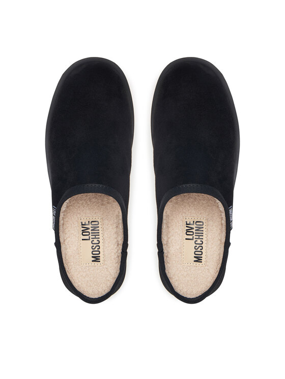LOVE MOSCHINO LOVE MOSCHINO Чехли JA10046L1PJAW000 Черен