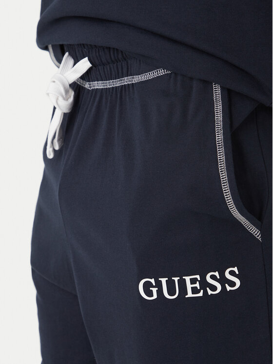 Guess Guess Pidžama U6GX03 KCAM1 Tumši zils Regular Fit