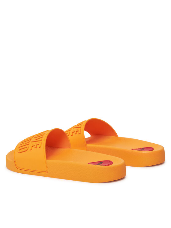 LOVE MOSCHINO LOVE MOSCHINO Klapki JA28052G1II15456 Pomarańczowy
