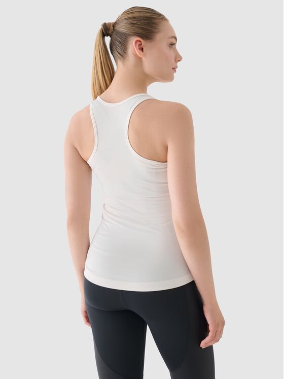 4F 4F Top 4FWAW24TFSLF411-12S Biela Slim Fit