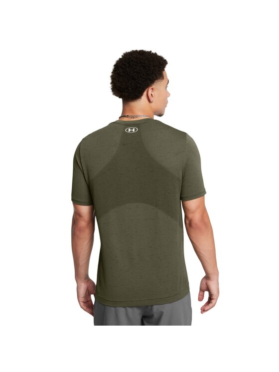 Under Armour Under Armour Koszulka techniczna 1382801 Khaki Slim Fit