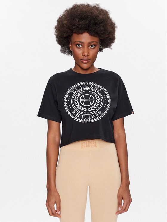 T-shirt Carala SGR17774 Nero Regular Fit