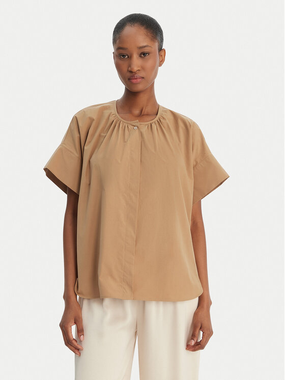 Weekend Max Mara Bluză Educata 2615111172 Bej Regular Fit
