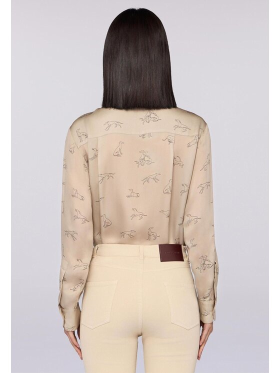 Trussardi Trussardi Camicia 50126000028N0R2 Beige Regular Fit