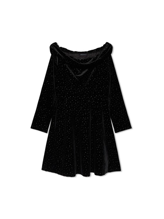 Fiorella Rubino Fiorella Rubino Vestito da giorno 7016L001314N033 Nero Regular Fit