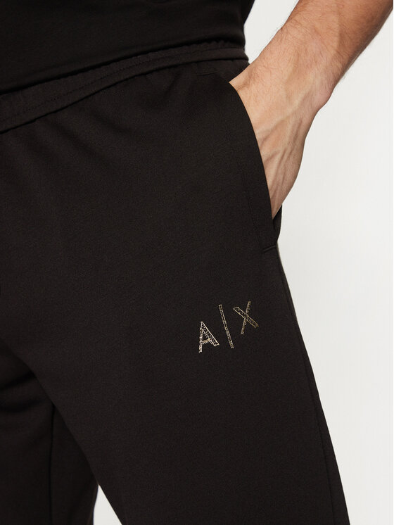 Armani Exchange Armani Exchange Spodnie dresowe XM000333 AF12269 UC001 Czarny Regular Fit