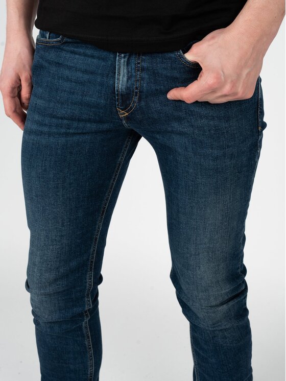 Diesel Diesel Jeansy A03596-09D43-01 Tmavomodrá Skinny Fit