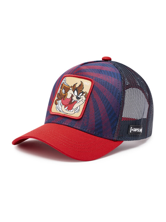 Casquette Snapback Capslab TAZ Tasmanian Devil – Looney Tunes, Bleue, Ajustable