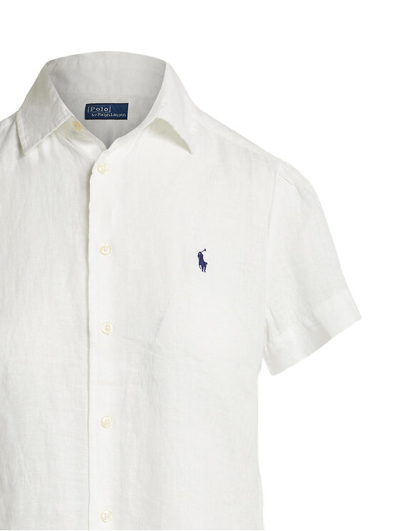 Polo Ralph Lauren Polo Ralph Lauren Πουκάμισο 211973366505 Λευκό Regular Fit
