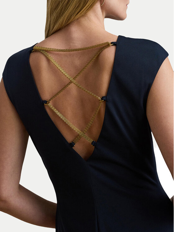 LAUREN RALPH LAUREN LAUREN RALPH LAUREN Sukienka wieczorowa 253957568001 Granatowy