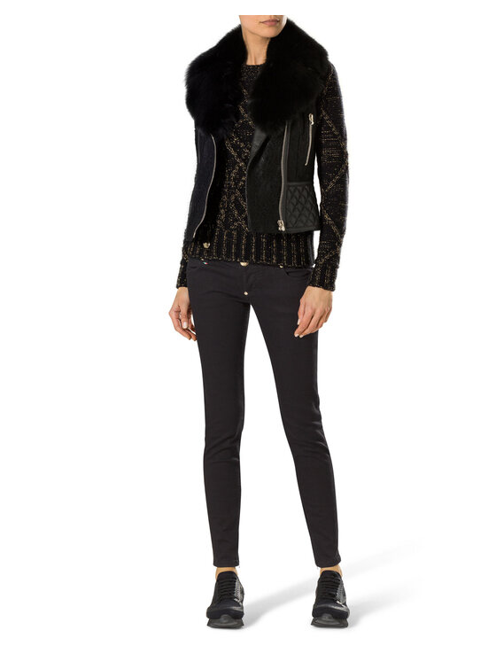 PHILIPP PLEIN PHILIPP PLEIN Jeans 30803 Nero Skinny Fit