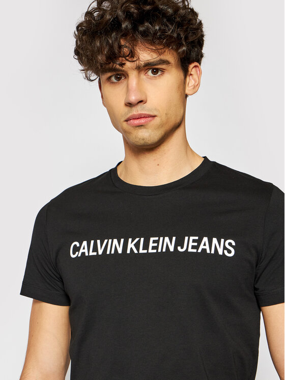 Calvin Klein Jeans T Shirt Core Institutional Logo J30J307855 ern Regular Fit