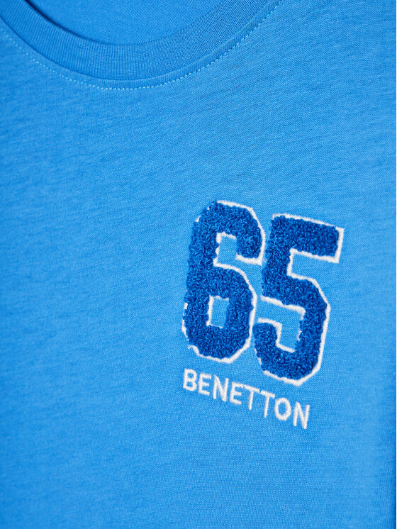 United Colors Of Benetton United Colors Of Benetton Bluse 3ATNG10B9 Blau Regular Fit