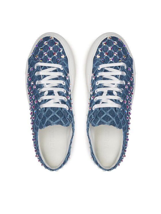 Le Silla Le Silla Sneakers Andrea 1777Z020M1PPSTB Albastru