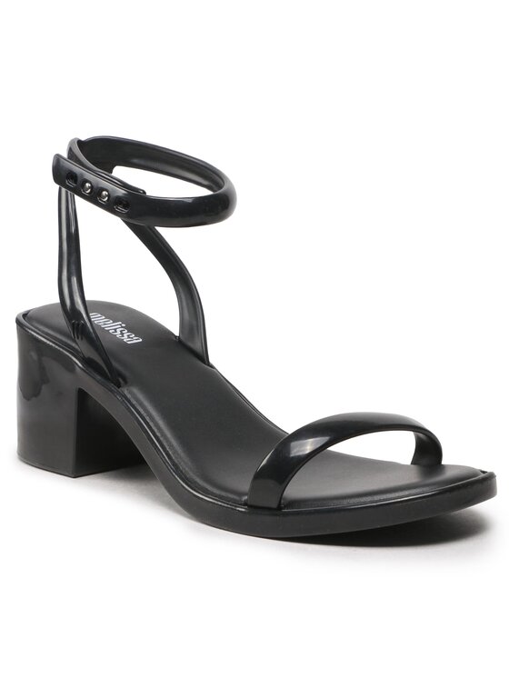 Sandale Melissa Shiny Heel II Ad 33700 Black AG752