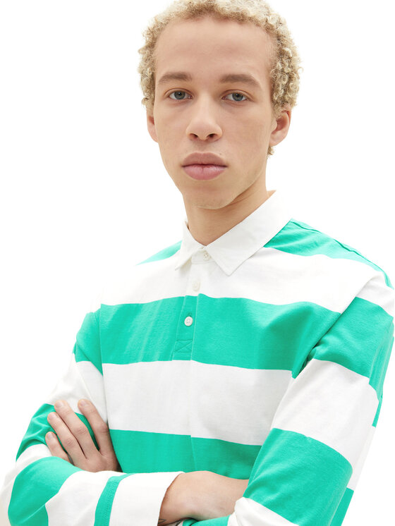Tom Tailor Denim Tom Tailor Denim Tricou polo 1035281 Verde