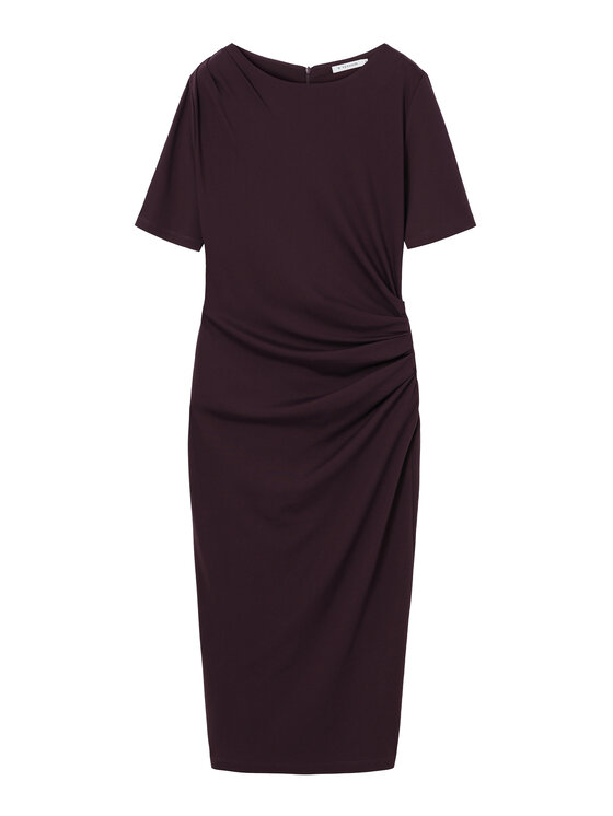 TATUUM TATUUM Sukienka dzianinowa PRIMROSE Z Fioletowy Fitted Fit