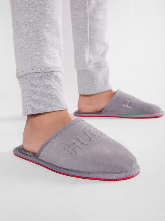 HUGO Hugo Пантофи Cozy 50431732 10214603 01 Сив