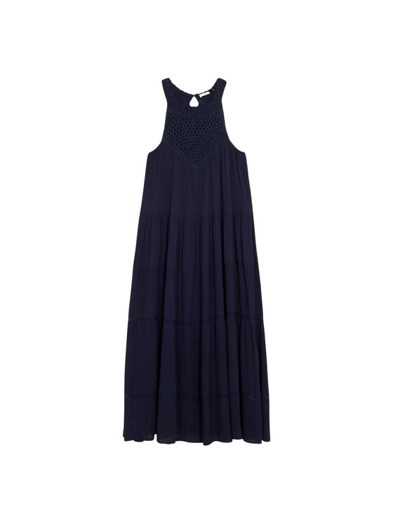 Oltre Oltre Vestito da giorno 7418J000841N034 Blu A-Line Fit