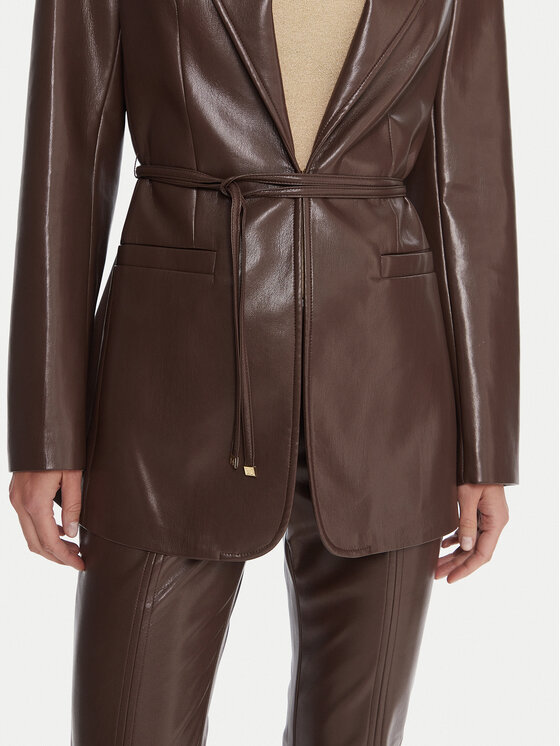 Marciano Guess Marciano Guess Jacke aus Kunstleder 5BGN04 7389A Braun Regular Fit