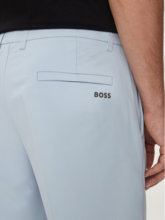 BOSS Boss Kratke hlače iz tkanine S_Commuter 50504392 Modra Slim Fit