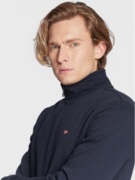 Napapijri Napapijri Sweatshirt Balis NP0A4GBA Dunkelblau Regular Fit