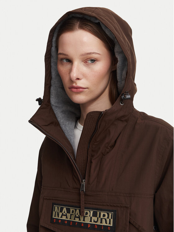 Napapijri Napapijri Kurtka anorak Rainforest W Pkt 4 NP0A4GM6 Brązowy Regular Fit