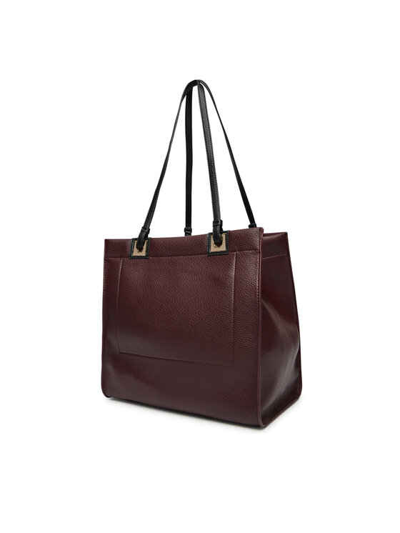 Valentino Valentino Handtasche Post VBS8GM01 Dunkelrot