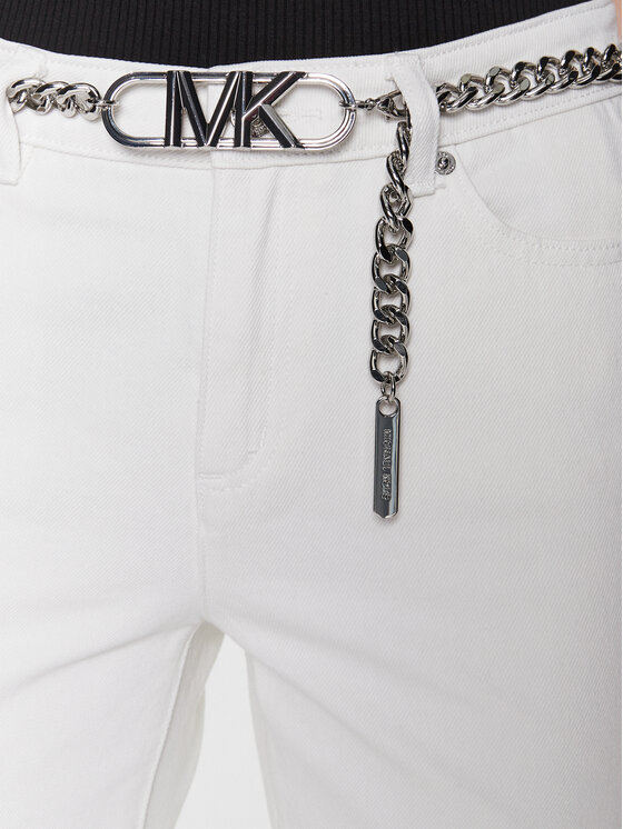 MICHAEL Michael Kors MICHAEL Michael Kors Džinsi MS3904180V Balts Flare Fit