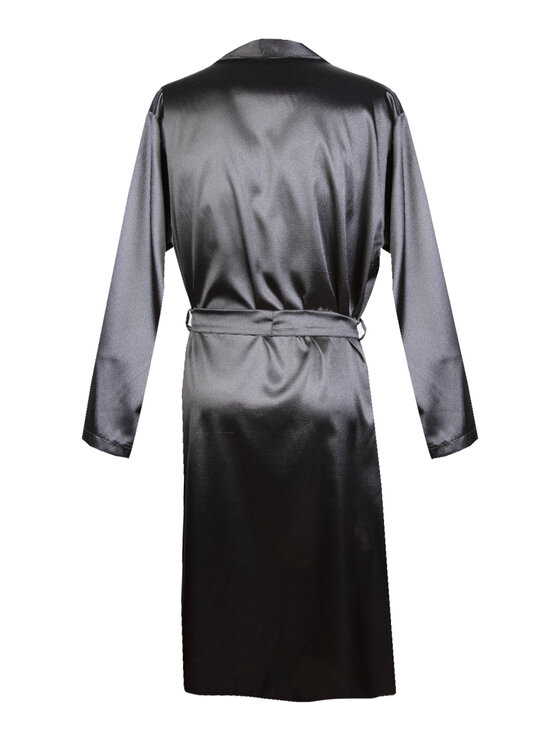 DKaren Lingerie DKaren Lingerie Szlafrok Christian Męska Czarny