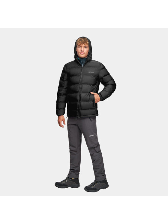Alpinus Alpinus Kurtka zimowa Felskinn II Czarny Regular Fit