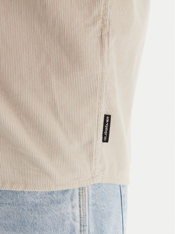 Quiksilver Quiksilver Košile Smoke Trail EQYWT04652 Béžová Regular Fit