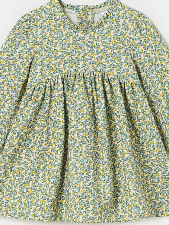 Mayoral Mayoral Rochie de zi 2926 Verde Regular Fit