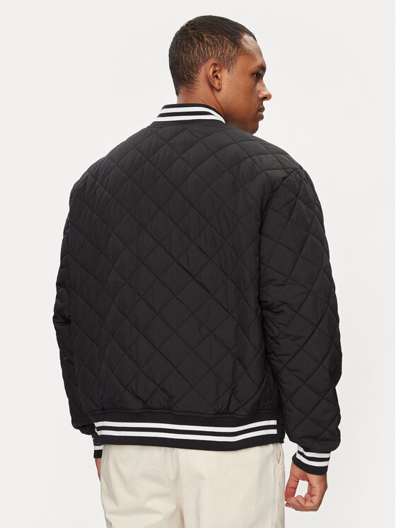 Champion Champion Geacă bomber 219897 Negru Regular Fit