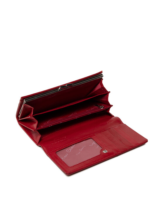 Pierre Cardin Pierre Cardin Große Damen Geldbörse 06 ITALY 100 Rot