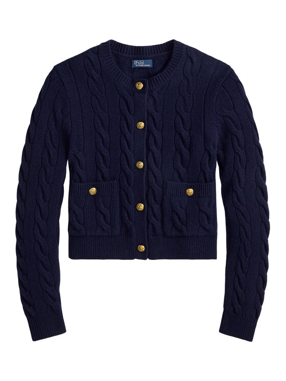 Polo Ralph Lauren Polo Ralph Lauren Pletena jopica 211978312501 Mornarsko modra Regular Fit