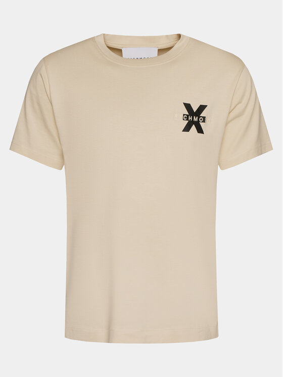 Richmond X Richmond X T-Shirt Sween UMP24057TS Beżowy Regular Fit
