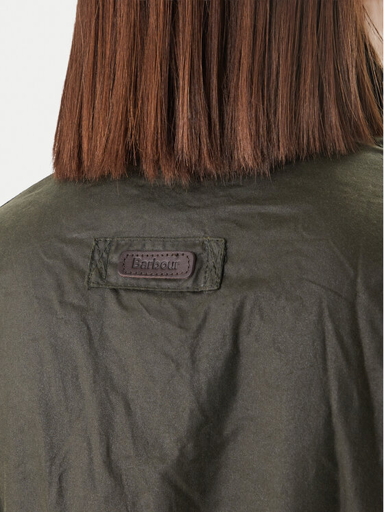 Barbour Barbour Demisezoninė striukė Summer Sapper Wax LWX1536OL51 Žalia Regular Fit