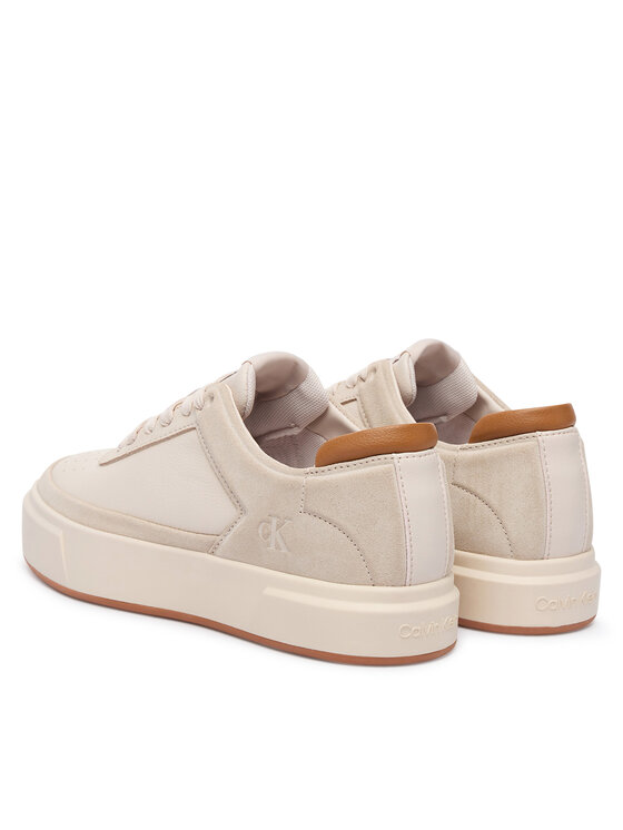 Calvin Klein Calvin Klein Sneakers Basket Lace Up Pro Lth Mix Mg YW0YW01987 Beige