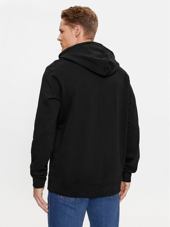 Wrangler Wrangler Majica dugih rukava 112343376 Crna Regular Fit