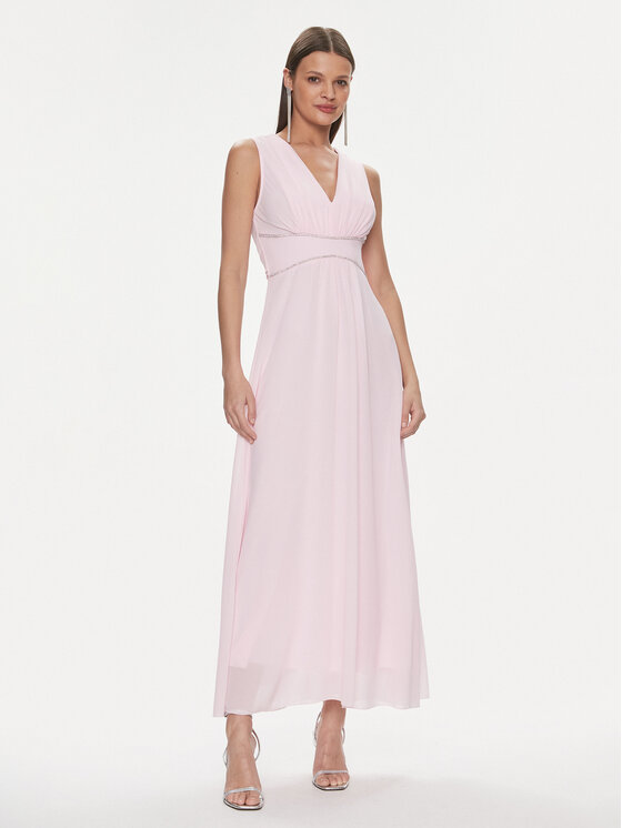 Rinascimento Rinascimento Večernja haljina CFC0117736003 Ružičasta Regular Fit