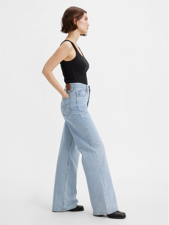 Levi's® Levi's® Jeansy Ribcage A6081-0002 Niebieski Wide Leg